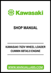 Unlock the full potential of your Kawasaki 70ZIV Wheel Loader with the comprehensive Cummins 6BTA5.9 Engine Shop Manual, available in a convenient PDF format. This essential guide provides detailed insights into maintenance, troubleshooting, and repair procedures, ensuring your equipment operates at peak performance. With clear illustrations and step-by-step instructions, you'll save time and money while extending the life of your loader. Don't miss out on this invaluable resource—download your manual today