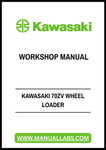 Unlock the full potential of your Kawasaki 70ZV Wheel Loader with our comprehensive Workshop Manual in PDF format. This essential guide is designed to provide you with detailed insights into maintenance, troubleshooting, and repair procedures, ensuring your equipment operates at peak performance.