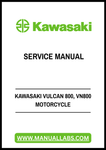 Unlock the full potential of your Kawasaki Vulcan 800 with our comprehensive VN800 Motorcycle Service Manual. This PDF file is your ultimate guide to maintaining and repairing your motorcycle, ensuring it runs smoothly and efficiently for years to come.