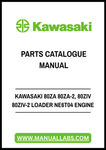 Discover the ultimate resource for maintaining your Kawasaki 80ZA, 80ZA-2, 80ZIV, and 80ZIV-2 Wheel Loader with our comprehensive PDF Parts Catalogue Manual. This essential guide is designed specifically for the Nissan NE6T04 engine, providing you with detailed diagrams and part numbers to streamline your repair and maintenance processes.