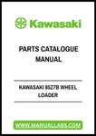 Discover the ultimate resource for maintaining your Kawasaki 85Z7B Wheel Loader with our comprehensive Parts Catalogue Manual in PDF format. This essential guide provides detailed diagrams and part numbers, ensuring you can easily identify and order the components you need for efficient repairs and maintenance.