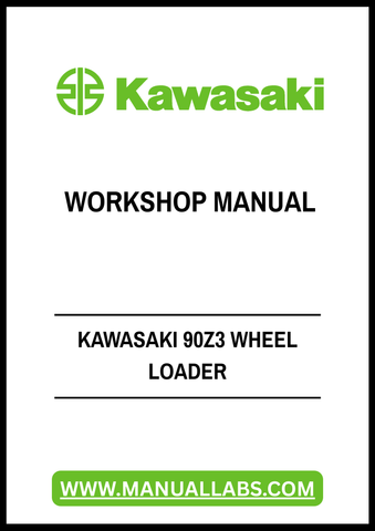 Unlock the full potential of your Kawasaki 90Z3 Wheel Loader with our comprehensive Workshop Manual in PDF format. This essential guide is designed to provide you with detailed insights into maintenance, troubleshooting, and repair procedures, ensuring your equipment operates at peak performance.