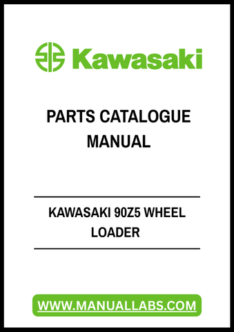 Discover the ultimate resource for maintaining your Kawasaki 90Z5 Wheel Loader with our comprehensive Parts Catalogue Manual. This PDF file is meticulously organized to provide you with detailed diagrams, part numbers, and specifications, ensuring you have everything you need at your fingertips for efficient repairs and maintenance.