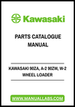 Discover the ultimate resource for your Kawasaki wheel loader with the KAWASAKI 90ZA, A-2 90ZW, W-2 Wheel Loader Parts Catalogue Manual. This comprehensive PDF file is designed to provide you with detailed information on parts and components, ensuring you have everything you need for maintenance and repairs at your fingertips.