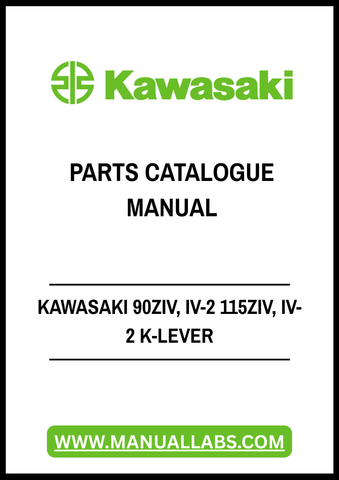 Discover the ultimate resource for your Kawasaki 90ZIV and IV-2 115ZIV K-Lever Steering Wheel Loader with our comprehensive Parts Catalogue Manual. This PDF file is meticulously designed to provide you with detailed diagrams, part numbers, and specifications, ensuring you have everything you need for efficient maintenance and repairs.