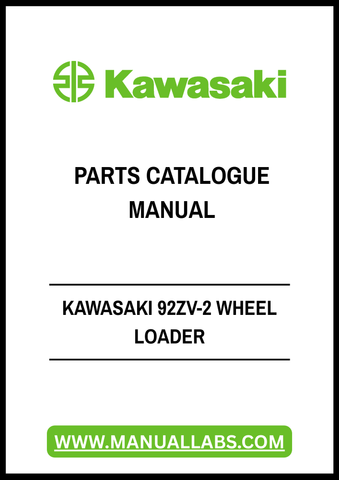 Unlock the full potential of your Kawasaki 92ZV-2 Wheel Loader with our comprehensive Parts Catalogue Manual. This PDF file is an essential resource for anyone looking to maintain, repair, or enhance their equipment. With detailed diagrams and part numbers, you can easily identify the components you need to keep your loader running smoothly.