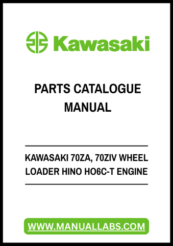 Discover the ultimate resource for maintaining your Kawasaki AUTHENT 70ZA and 70ZIV Wheel Loader with our comprehensive HINO HO6C-T Engine Parts Catalogue Manual. This PDF file is meticulously designed to provide you with detailed diagrams, part numbers, and specifications, ensuring you have everything you need for efficient repairs and maintenance.