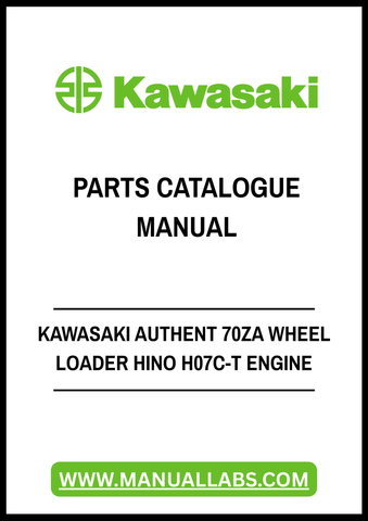 Discover the ultimate resource for maintaining your Kawasaki Authent 70ZA Wheel Loader with the comprehensive Hino H07C-T Engine Parts Catalogue Manual. This PDF file is meticulously designed to provide you with detailed diagrams, part numbers, and specifications, ensuring you have everything you need for efficient repairs and maintenance.