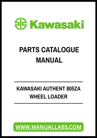 Discover the ultimate resource for your Kawasaki 805ZA Wheel Loader with our comprehensive Parts Catalogue Manual in PDF format. This meticulously organized manual provides detailed diagrams and part numbers, ensuring you have everything you need for efficient maintenance and repairs.