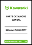 Discover the ultimate resource for your Kawasaki Cummins 65Z V with our comprehensive Parts Catalogue Manual in PDF format. This meticulously organized digital manual provides you with detailed diagrams, part numbers, and specifications, ensuring you have everything you need for efficient maintenance and repairs.