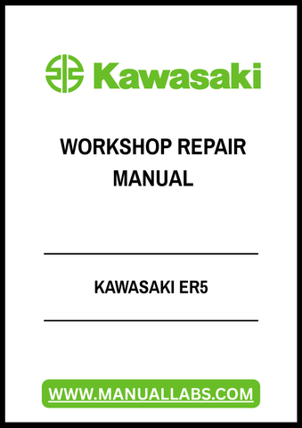 Unlock the full potential of your Kawasaki ER5 with our comprehensive Workshop Repair Manual in PDF format. This essential guide is designed for both novice and experienced mechanics, providing detailed instructions and diagrams to help you tackle any repair or maintenance task with confidence.