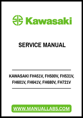 Unlock the full potential of your Kawasaki FH series engines with our comprehensive Gasoline Engine Service Manual. This PDF file is meticulously designed to provide you with detailed insights and step-by-step instructions for models FH451V, FH500V, FH531V, FH601V, FH641V, FH680V, and FH721V. Whether you're a seasoned mechanic or a DIY enthusiast, this manual is an essential resource for maintaining and troubleshooting your engine.