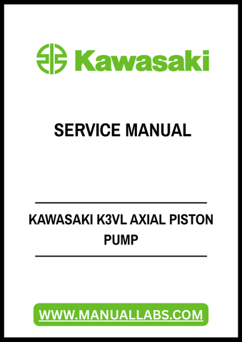 Unlock the full potential of your Kawasaki K3VL Axial Piston Pump with our comprehensive service manual, available in a convenient PDF format. This essential guide provides detailed instructions and insights, ensuring you can maintain and repair your pump with confidence and ease.