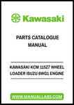 Unlock the full potential of your Kawasaki KCM 115Z7 Wheel Loader with our comprehensive Isuzu 6WG1 Engine Parts Catalogue Manual. This PDF file is meticulously designed to provide you with detailed information on every component, ensuring you have the right parts at your fingertips for efficient maintenance and repairs.