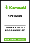 Unlock the full potential of your Kawasaki KCM 4HK1 Isuzu Diesel Engine with our comprehensive Shop Manual, specifically designed for the 62Z7 and 67Z7 Wheel Loaders. This PDF file is an essential resource for both seasoned mechanics and DIY enthusiasts, providing detailed insights into maintenance, troubleshooting, and repair procedures.
