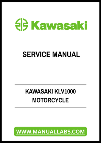 Unlock the full potential of your Kawasaki KLV1000 with our comprehensive Motorcycle Service Manual in PDF format. This essential guide is designed for both seasoned mechanics and enthusiastic DIYers, providing detailed instructions and insights to keep your motorcycle running smoothly.