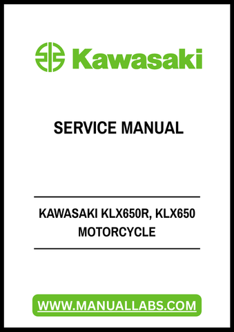 Unlock the full potential of your Kawasaki KLX650R and KLX650 with our comprehensive Motorcycle Service Manual in PDF format. This essential guide is designed for both novice and experienced riders, providing detailed instructions and insights to keep your motorcycle running smoothly.