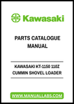 Unlock the full potential of your Kawasaki KT-1150 110Z Cummin Shovel Loader with our comprehensive Parts Catalogue Manual. This PDF file is an essential resource for anyone looking to maintain, repair, or enhance their equipment, ensuring you have all the necessary information at your fingertips.