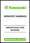 Unlock the full potential of your Kawasaki KX125 and KX250 with our comprehensive Motorrad Workshop Manual, available in a convenient PDF format. This essential guide is designed for both seasoned mechanics and DIY enthusiasts, providing detailed insights into maintenance, repairs, and performance enhancements for your motorcycle.