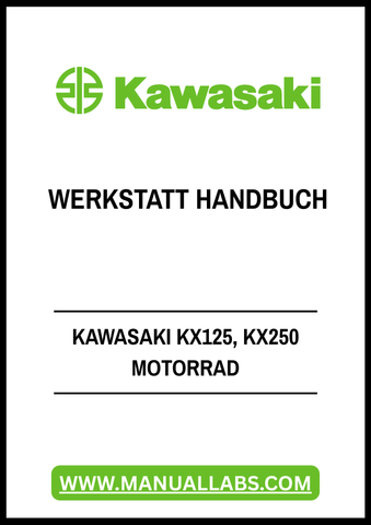 Unlock the full potential of your Kawasaki KX125 and KX250 with our comprehensive Motorrad Workshop Manual, available in a convenient PDF format. This essential guide is designed for both seasoned mechanics and DIY enthusiasts, providing detailed insights into maintenance, repairs, and performance enhancements for your motorcycle.