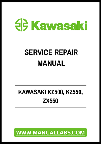 Rev up your motorcycle maintenance with the Kawasaki KZ500, KZ550, and ZX550 Service Repair Manual in PDF format. This comprehensive guide is designed for both seasoned mechanics and DIY enthusiasts, providing detailed instructions and illustrations to help you tackle repairs and maintenance with confidence.