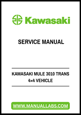 Unlock the full potential of your Kawasaki Mule 3010 Trans 4x4 with our comprehensive service manual in PDF format. This essential guide provides detailed instructions and diagrams, ensuring you have everything you need for maintenance and repairs at your fingertips.