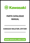 Discover the ultimate resource for your Kawasaki Ninja 750R and GPX750R with our comprehensive Parts Catalogue Manual in PDF format. This meticulously organized manual provides detailed diagrams and specifications, ensuring you have all the information you need for maintenance and repairs at your fingertips.