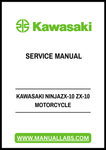 Unlock the full potential of your Kawasaki Ninja ZX-10 with our comprehensive service manual, available in a convenient PDF format. This essential guide is designed for both seasoned mechanics and enthusiastic DIYers, providing detailed instructions and insights to keep your motorcycle in peak condition.
