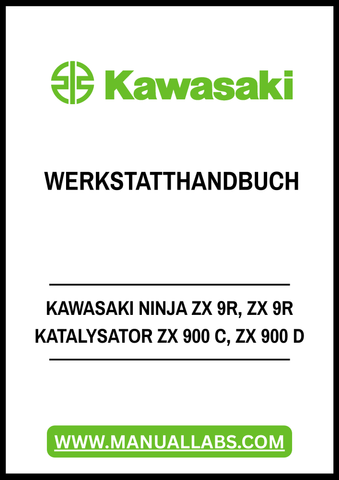Discover the ultimate resource for your Kawasaki Ninja ZX 9R with our comprehensive PDF workshop manual. This essential guide covers everything you need to know about the ZX 900 C and ZX 900 D models, ensuring you have the right information at your fingertips for maintenance and repairs.