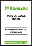 Discover the ultimate resource for your Kawasaki Nissan NE6T 04 and NE6T 14 engine wheel loader with our comprehensive Parts Catalogue Manual. This PDF file is meticulously designed to provide you with detailed diagrams, part numbers, and specifications, ensuring you have everything you need for efficient maintenance and repairs.