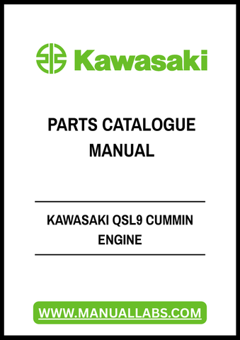 Discover the ultimate resource for your Kawasaki QSL9 Cummins engine with our comprehensive Parts Catalogue Manual in PDF format. This meticulously organized manual provides detailed diagrams, part numbers, and specifications, ensuring you have everything you need for efficient maintenance and repairs.