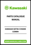 Unlock the full potential of your Kawasaki QST30-C engine with our comprehensive Parts Catalogue Manual. This PDF file is an essential resource for anyone looking to maintain, repair, or enhance their engine's performance. With detailed diagrams and part numbers, you can easily identify the components you need for a seamless repair process.