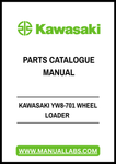 Unlock the full potential of your Kawasaki YW8-701 Wheel Loader with our comprehensive Parts Catalogue Manual. This PDF file is an essential resource for anyone looking to maintain, repair, or upgrade their equipment efficiently. With detailed diagrams and part numbers, you can easily identify the components you need to keep your loader running smoothly.