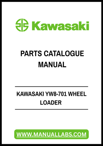 Unlock the full potential of your Kawasaki YW8-701 Wheel Loader with our comprehensive Parts Catalogue Manual. This PDF file is an essential resource for anyone looking to maintain, repair, or upgrade their equipment efficiently. With detailed diagrams and part numbers, you can easily identify the components you need to keep your loader running smoothly.