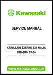Unlock the full potential of your Kawasaki ZX6R 636 Ninja B1H-B2H (03-04) with our comprehensive service manual in PDF format. This essential guide is designed to provide you with detailed instructions and insights, ensuring that you can maintain and repair your motorcycle with confidence.