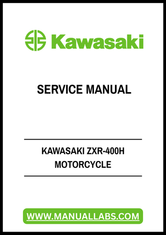 Unlock the full potential of your Kawasaki ZXR-400H with our comprehensive Motorcycle Service Manual in PDF format. This essential guide is designed for both seasoned mechanics and enthusiastic DIYers, providing detailed instructions and insights to keep your bike running smoothly.