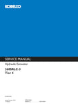 Unlock the full potential of your KOBELCO 260SRLC-3 Tier 4 Excavator with the comprehensive Service Manual S5YF0014E01 in PDF format. This essential guide is designed to provide you with detailed insights into maintenance, troubleshooting, and repair procedures, ensuring your excavator operates at peak performance.
