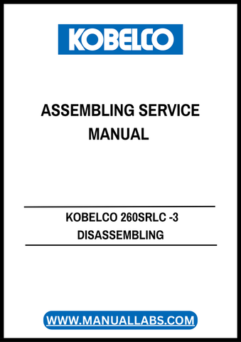 Designed specifically for the KOBELCO 260SRLC -3 model, this service manual covers all critical components and procedures, making it an invaluable resource for technicians and operators alike. With clear illustrations and step-by-step guidance, you can minimize downtime and enhance the performance of your machinery.