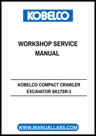 Discover the ultimate resource for maintaining your KOBELCO Compact Crawler Excavator SK17SR-3 with the comprehensive Workshop Service Manual (S5PU0002E01). This PDF manual is designed to provide you with detailed insights and step-by-step instructions, ensuring that you can perform repairs and maintenance with confidence and precision.