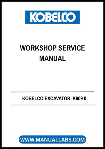 
Invest in the longevity of your KOBELCO K909 II Excavator today. Download the Workshop Service Manual and gain access to expert knowledge that will save you time and money, while enhancing the reliability and efficiency of your machinery. Don't miss out on this opportunity to elevate your equipment management!