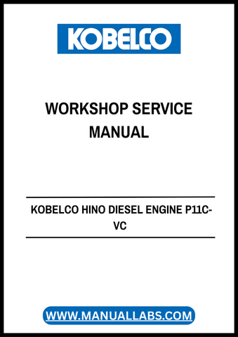 Unlock the full potential of your KOBELCO HINO Diesel Engine P11C-VC with the comprehensive Workshop Service Manual KSS-Z4P1-002E. This PDF manual is an essential resource for technicians and DIY enthusiasts alike, providing detailed insights into maintenance, troubleshooting, and repair procedures tailored specifically for your engine model.