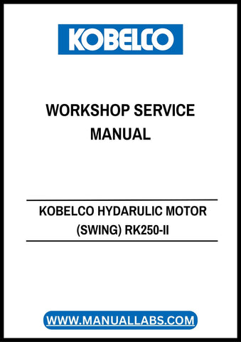 Discover the KOBELCO HYDRAULIC MOTOR (SWING) RK250-II WORKSHOP SERVICE MANUAL S5150241E-2, your essential guide for maintaining and servicing your hydraulic motor. This comprehensive PDF manual provides detailed instructions, diagrams, and troubleshooting tips to ensure optimal performance and longevity of your equipment.