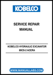 Unlock the full potential of your KOBELCO 80CS-2 ACERA Hydraulic Excavator with the comprehensive Service Repair Manual (S5LF0012E01) in PDF format. This essential guide provides detailed insights into maintenance, troubleshooting, and repair procedures, ensuring your machine operates at peak performance.