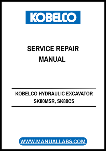 Unlock the full potential of your KOBELCO Hydraulic Excavator with the SK80MSR and SK80CS Service Repair Manual (S5LF0002E-00) in PDF format. This comprehensive guide is designed to provide you with detailed insights into maintenance, troubleshooting, and repair procedures, ensuring your excavator operates at peak performance.