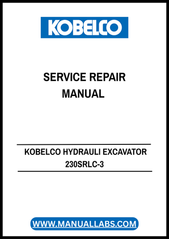 Unlock the full potential of your KOBELCO 230SRLC-3 Tier 4 excavator with the comprehensive Service Repair Manual (S5YB0016E01) in PDF format. This essential guide is designed to provide you with detailed instructions and insights, ensuring that you can perform maintenance and repairs with confidence and precision.
