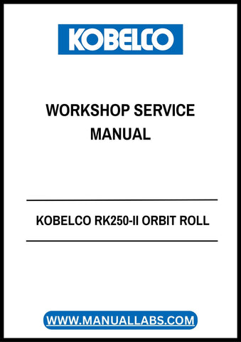 Invest in your equipment's longevity and performance with the KOBELCO RK250-II Service Manual. Download your copy today and take the first step towards efficient and effective service management.