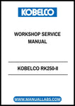 Invest in the longevity and efficiency of your machinery by equipping yourself with the KOBELCO RK250-II Workshop Service Manual. Download your PDF copy today and take the first step towards hassle-free maintenance and repair.