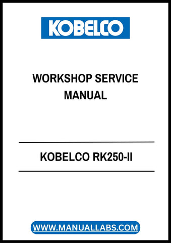 Invest in the longevity and efficiency of your machinery by equipping yourself with the KOBELCO RK250-II Workshop Service Manual. Download your PDF copy today and take the first step towards hassle-free maintenance and repair.