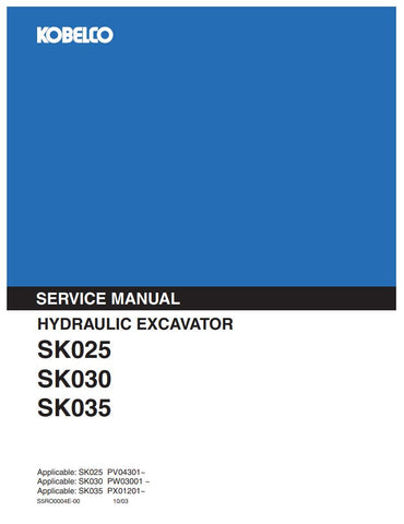 Featuring clear illustrations and step-by-step instructions, this service manual simplifies complex tasks, making it an essential resource for both seasoned professionals and DIY enthusiasts. With easy navigation and a user-friendly format, you can quickly find the information you need to keep your excavator in top condition.