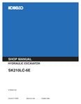Featuring clear diagrams, step-by-step instructions, and essential specifications, this service manual ensures that you can perform repairs and maintenance with confidence. Whether you're addressing routine checks or complex issues, the manual equips you with the knowledge needed to keep your excavator running smoothly and efficiently.
